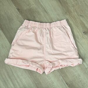 Pink Women's Casual Shorts